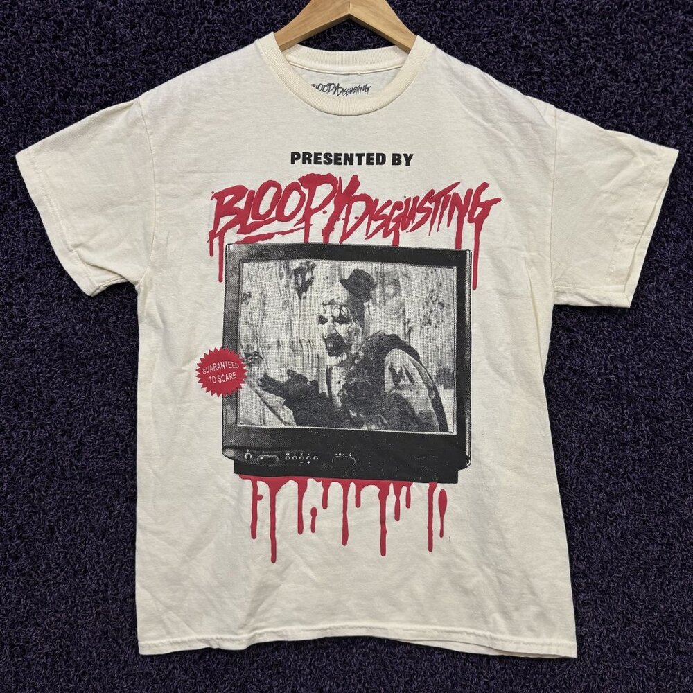 Terrifier X Bloody Disgusting Horror Tshirt size medium